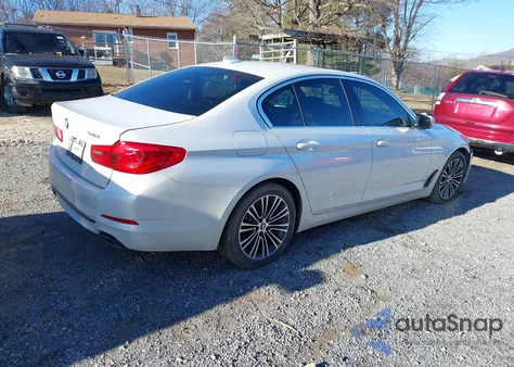 2019 BMW 540I из США, поврежденный, VIN WBAJE5C5XKWW35430